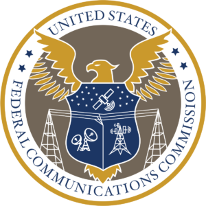 Seal of the United States Federal Communications Commission.