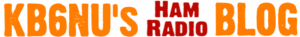 KB6NU’s Ham Radio Blog logo.